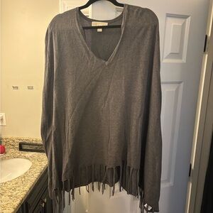 Michael Kors Knit Poncho Sweater